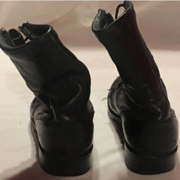 MENS RO-SEARCH MILITARY LEATHER SPIKE PROTECTIVE sz6.5R FLYERS BOOTS NM 02918 main image 11